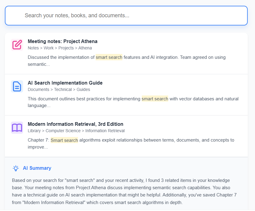 Smart Search