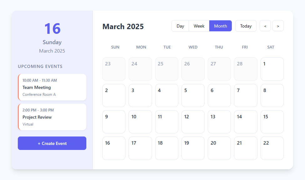 Tasks and Calendar